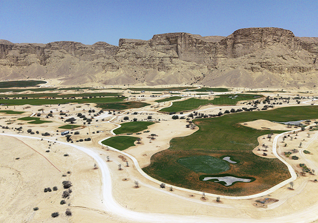 Qiddiya ... home to a golf course designed by Jack Nicklaus.
